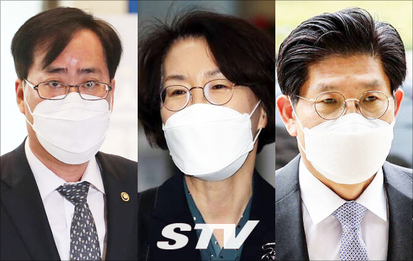 박준영 해양수산부, 임혜숙 과학기술정보통신부, 노형욱 국토교통부 장관 후보자