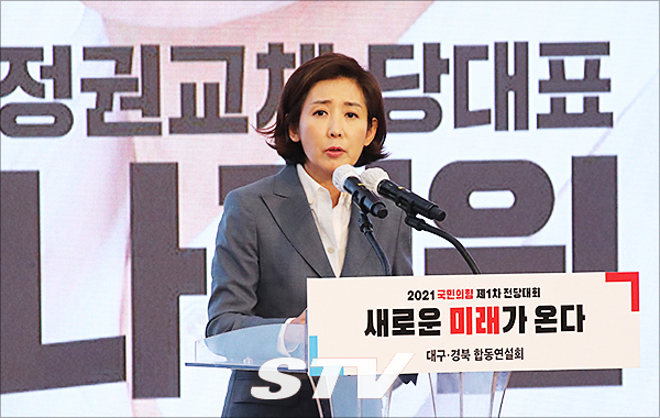 나경원 국민의힘 당 대표 후보