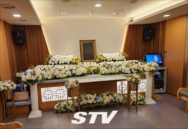 쉴낙원 서울장례식장의 영결식장.