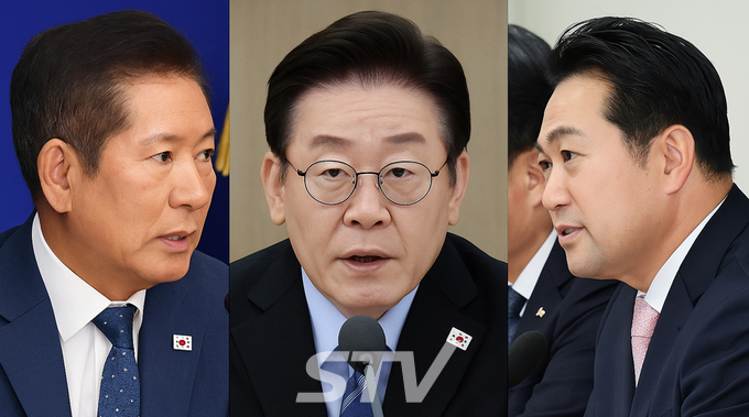 정청래 민주당 대표, 이재명 대통령 장동혁 국민의힘 대표