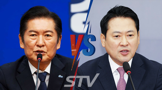 정청래 민주당 대표와 장동혁 국민의힘 대표