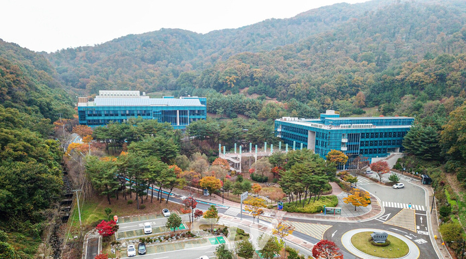 천안추모공원 전경.