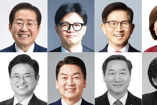 李는 누가 잡나…김문수·나경원·안철수·한동훈·홍준표 5파전